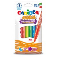 ESTUCHE ROTULADORES NEON 8 PCS CARIOCA 42785 (Espera 4 dias)