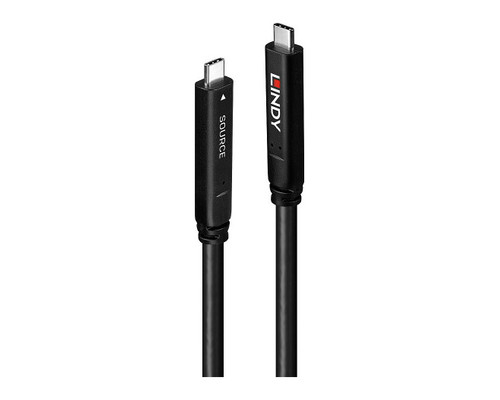 Lindy 43399 cable USB USB 3.2 Gen 1 (3.1 Gen 1) 15 m USB C Negro (Espera 4 dias)-SX29 Lindy 43399 cable USB USB 3.2 Gen 1 (3.1 Gen 1) 15 m USB C Negro (Espera 4 dias)