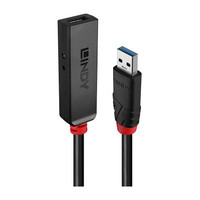 Lindy 43403 hub de interfaz USB 3.2 Gen 1 (3.1 Gen 1) Type-C 5000 Mbit/s Negro (Espera 4 dias)