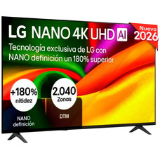 TV LG 43NU8E0B3LA.AEU 43" NANO UHD PATAS LATERALES WIFI HDMI X3