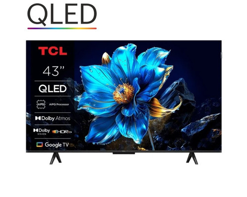 TCL 43T69C TV 43" Qled 4K Google TV-SX40 TCL 43T69C TV 43" Qled 4K Google TV