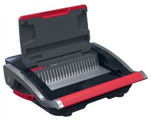 ENCUADERNADORA CANUTILLO CB25 COLOR NEGRO / PLATEADO GBC 4410063 (Espera 4 dias)
