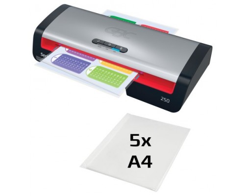 PLASTIFICADORA MODELO 250 DIN A4 COLOR PLATA GBC 4410070EU (Espera 4 dias)