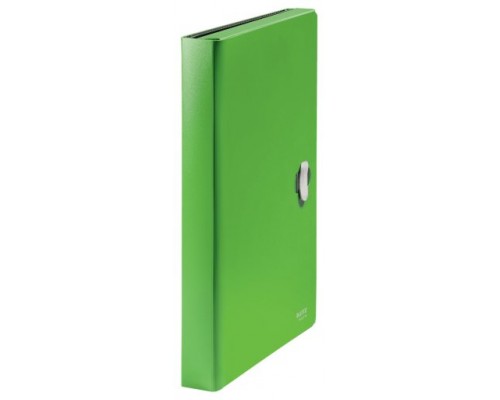 CARPETA POLIPROPILENO ACORDEON 5 POSICIONES+BOLSILLO FRONTAL BROCHE GIRATORIO A4 RECYCLE VERDE LEITZ 46240055 (Espera 4 dias)