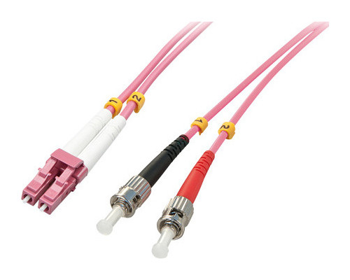 Lindy 46355 Cable de fibra &oacute;ptica e InfiniBand 15 m LC ST Rosa (Espera 4 dias)