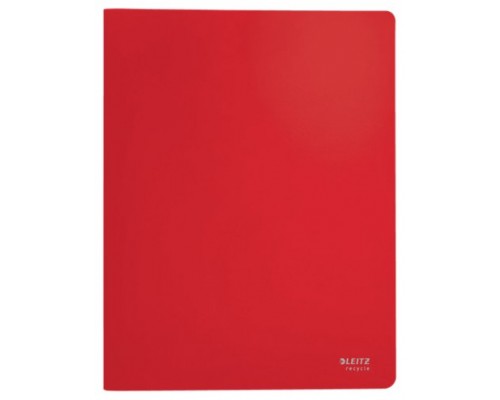 CARPETA POLIPROPILENO CON 20 FUNDAS A4 RECYCLE ROJO LEITZ 46760025 (Espera 4 dias)