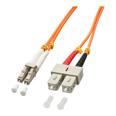 Lindy 3.0m OM2 LC - SC Duplex Cable de fibra óptica e InfiniBand 3 m Naranja (Espera 4 dias)-SX7 Lindy 3.0m OM2 LC - SC Duplex Cable de fibra óptica e InfiniBand 3 m Naranja (Espera 4 dias)