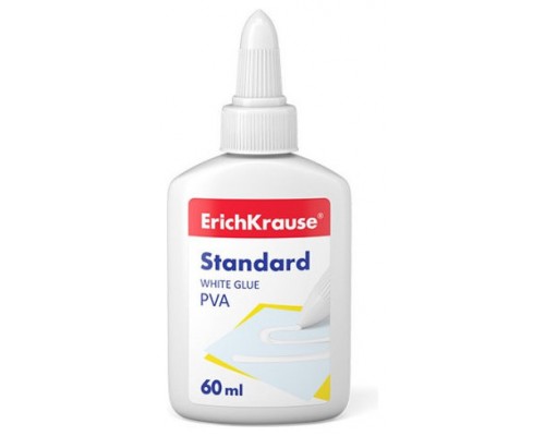 ErichKrause Standard Líquido Adhesivo de acetato de polivinilo (PVA) 60 ml (Espera 4 dias)