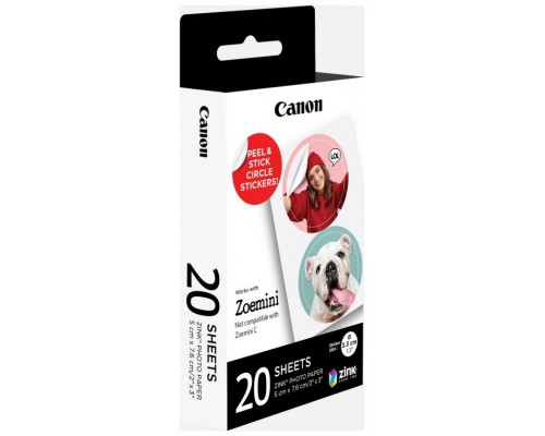 Canon Papel foto 33x33cm, 20 hojas