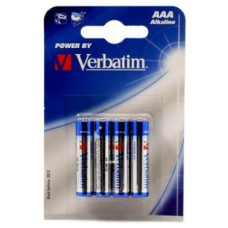 Verbatim - Pack 4 Pilas AAA LR03 Alcalinas