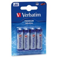 Verbatim - Pack 4 Pilas AA LR6 Alcalinas