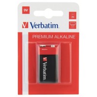 VERBATIM PILAS ALCALINAS DE 9V - 6LR61- PACK 1 UD