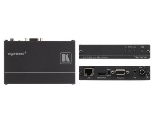Kramer Electronics TP-580R Receptor AV Negro (Espera 4 dias)
