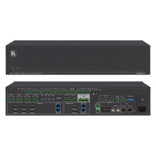 KRAMER PRESENTATION SYSTEMS AVSM ALL&ndash;IN&ndash;ONE PRESENTATION SYSTEM: 8X8 4K60 4:2:0 HDMI/HDBASET 2.0 MATRIX SWITCH, MASTER ROOM CONTROLLER, POE & POWER AMPL.-MODEL (VS-88UT/110V) (50-80355010) (Espera 4 dias)