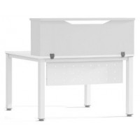 MODULO RECEPCION ALTILLO 100CM BLANCO / BLANCO. MEDIDAS 100X40X30CM. (MESA NO INCLUIDA EN EL PRECIO, SE COMPRA APARTE) ROCADA 5010AW04 (Espera 4 dias)