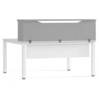 MODULO RECEPCION ALTILLO 140CM GRIS / GRIS. MEDIDAS 140X40X30CM. (MESA NO INCLUIDA EN EL PRECIO, SE COMPRA APARTE) ROCADA 5014AN02 (Espera 4 dias)