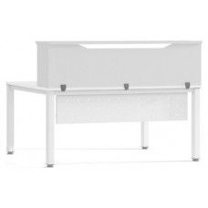 MODULO RECEPCION ALTILLO 140CM BLANCO / BLANCO. MEDIDAS 140X40X30CM. (MESA NO INCLUIDA EN EL PRECIO, SE COMPRA APARTE) ROCADA 5014AW04 (Espera 4 dias)