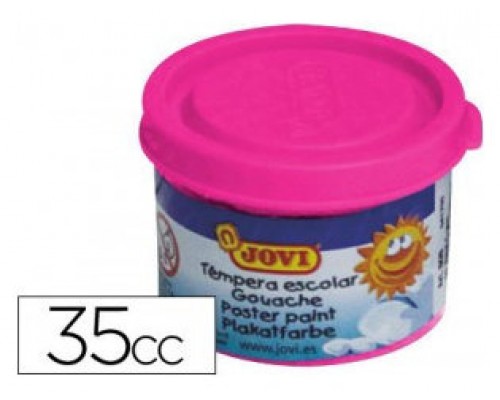 ESTUCHE TÉMPERA ESCOLAR 5 BOTES 35 ML - MAGENTA JOVI 50308 (Espera 4 dias)