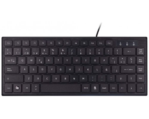 TECLADO UNYKAch COMPACTO ULTRA PLANO KB 302 MINI USB