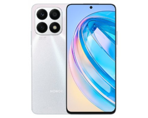 Honor X8a 17 cm (6.7") SIM doble Android 12 4G USB Tipo C 6 GB 128 GB 4500 mAh Plata (Espera 4 dias)