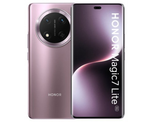 Honor Magic7 Lite 5G 17,2 cm (6.78") SIM doble Android 14 USB Tipo C 8 GB 512 GB 6600 mAh Púrpura (Espera 4 dias)-SX51 Honor Magic7 Lite 5G 17,2 cm (6.78") SIM doble Android 14 USB Tipo C 8 GB 512 GB 6600 mAh Púrpura (Espera 4 dias)