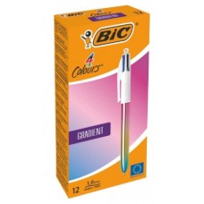 BOLÍGRAFO 4 COLORES GRADIENT BIC 511034 (MIN12) (Espera 4 dias)