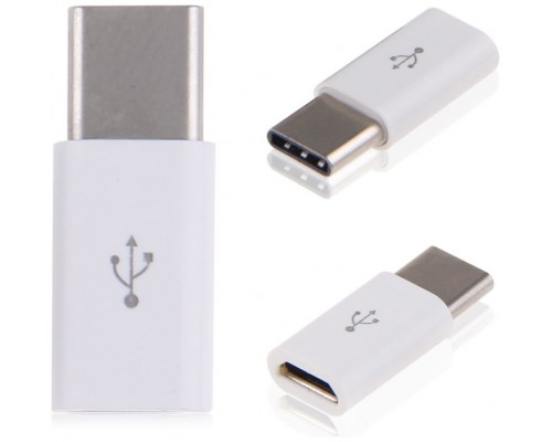 Adaptador USB 3.1 Tipo C Macho a MicroUSB 5 Pines Hembra (Espera 2 dias)