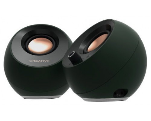 ALTAVOCES CREATIVE PEBBLE PRO BLUETOOTH NEGRO RGB (Espera 4 dias)