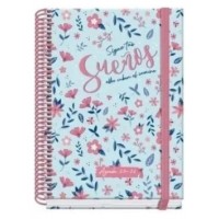 AGENDA ESCOLAR 2025-2026 TAMAÑO A5 TAPA CARTON FORRADO SEMANA VISTA PRIME BLOSSOM DOHE 52039 (Espera 4 dias)