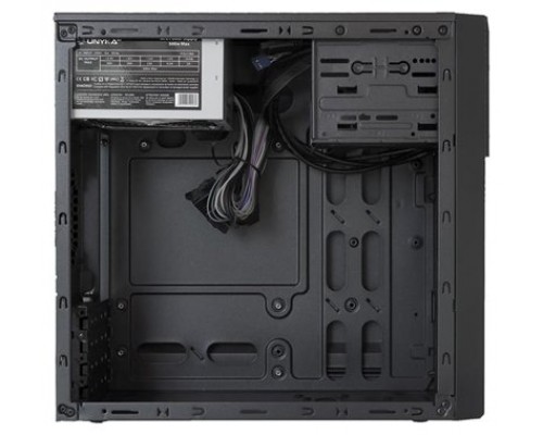 CAJA MICRO ATX AERO UNYKA C20  NEGRO F.A.500W 2XUSB 3.0 (Espera 4 dias)