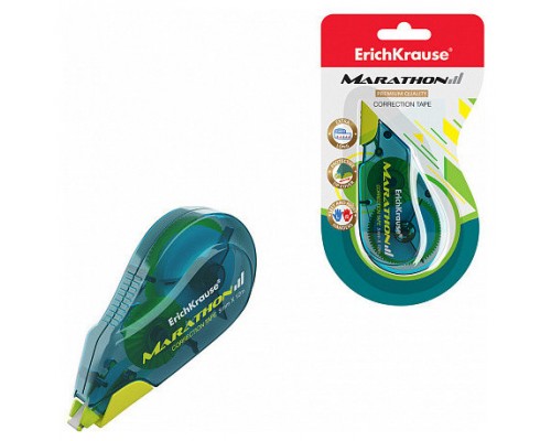 BLISTER CINTA CORRECTORA MARATHON, 5MM X 12M ERICH KRAUSE 53200 (MIN24) (Espera 4 dias)