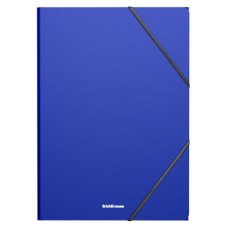 CARPETA CON GOMAS ELÁSTICAS MATT CLASSIC, A4, AZUL ERICH KRAUSE 53322 (MIN4) (Espera 4 dias)