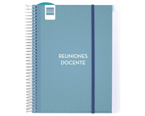 LIBRETA REUNIONES DOCENTE 1/4 ESPAÑOL FINOCAM 5340800 ATEMPORAL (Espera 4 dias)