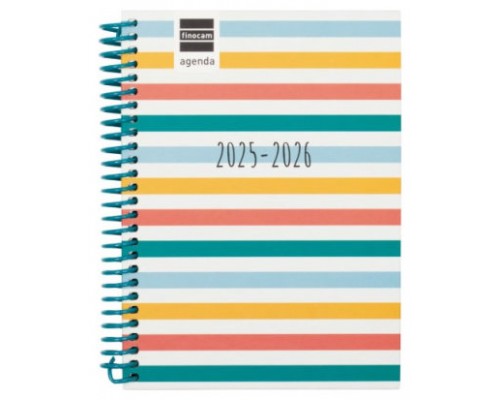 AGENDA ESCOLAR 2025-2026 DIVA 8º 120X164 SEMANA VISTA HORIZONTAL COLORS+ FINOCAM 536100526 (Espera 4 dias)