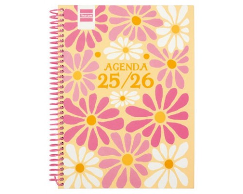 AGENDA ESCOLAR 2025-2026 DIVA 4º 155X212 SEMANA VISTA HORIZONTAL SPRING+ FINOCAM 536140426 (Espera 4 dias)