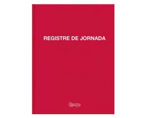 Miquelrius 5390 registro comercial (libro) Rojo 40 hojas (Espera 4 dias)