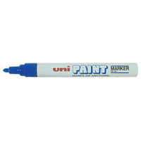MARCADOR PERMANENTE PUNTA M 2,2-2,8MM. AZUL UNI-BALL 545558000 (MIN12) (Espera 4 dias)