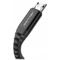 Cable Micro USB 3.1A KDS-25 Negro Jellico (Espera 2 dias)
