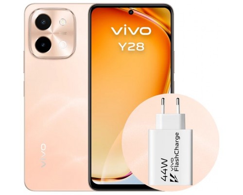 VIVO Y28 6.68" 4Gb(+4) 128Gb Orange + Cargador 44W