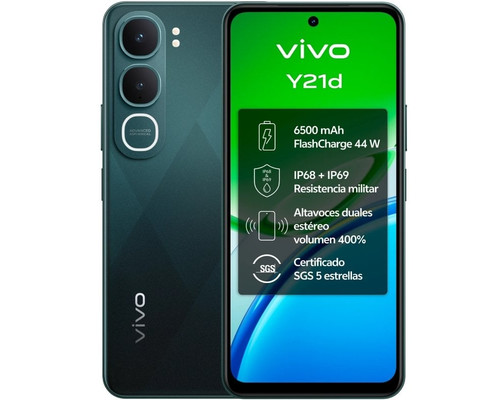 SMARTPHONE VIVO Y21D 4-128 GREE-DU27 SMARTPHONE VIVO Y21D 4-128 GREE