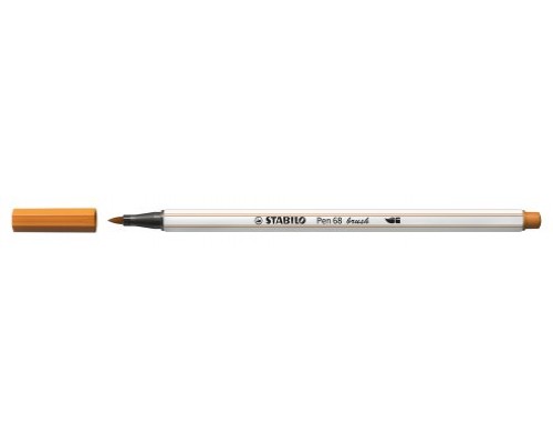 ROTULADOR PUNTA FIBRA PINCEL PEN 68 BRUSH OCRE OSCURO STABILO 568/89 (MIN10) (Espera 4 dias)