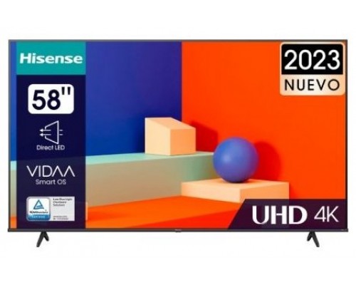 TELEVISOR 58" HISENSE A6K UHD 4K SMART-TV VESA