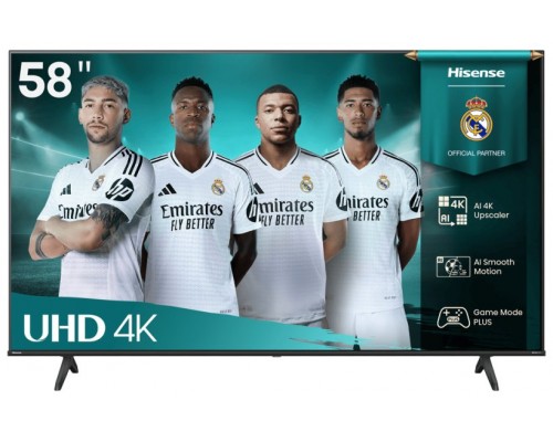 TELEVISOR 58"" UHD 4K 58A6Q SMART TV HISENSE (Espera 4 dias)