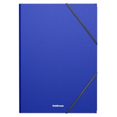CARPETA CON GOMAS EL&Aacute;STICAS MATT CLASSIC, A4, AZUL ERICH KRAUSE 53322 (MIN4) (Espera 4 dias)