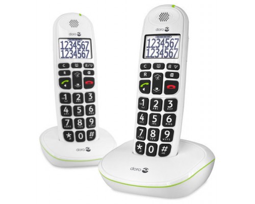 TELEFONO FIJO DORO PHONE EASY 110 2 INALÁMBRICO BLANCO