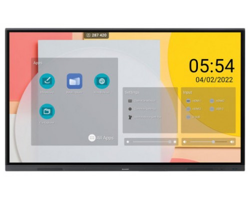 Sharp PN-L652B 165,1 cm (65") 3840 x 2160 Pixeles LCD Negro (Espera 4 dias)