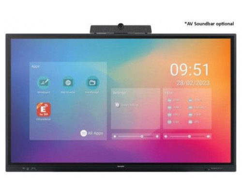 Sharp PN-LC652 165,1 cm (65") LCD 3840 x 2160 Pixeles 4K Ultra HD (Espera 4 dias)