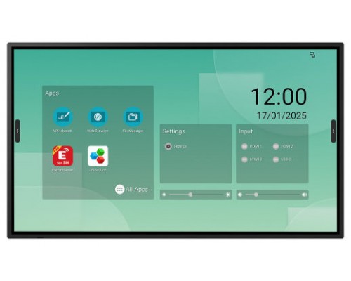 SHARP PN-LM551, 55" LM-SERIES INTERACTIVE DISPLAY, UHD, 500CD/M2, 18/7 PROOF, INFRARED TOUCH, 20 TOUCH POINTS, ANDROID SOC, USB-C, HDMI-OUT COMES WITH YODECK DIGITAL SIGNAGE CMS 3 YEAR LICENCE.(60006363) (Espera 4 dias)