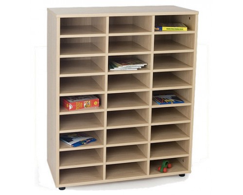 MUEBLE INTERMEDIO 27 CASILLAS HAYA MOBEDUC 600814HP18 (Espera 4 dias)