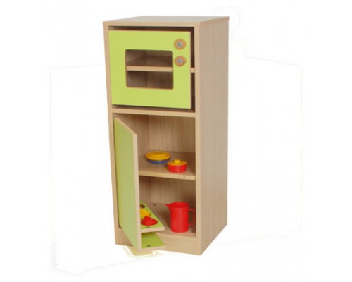 COCINITA MÓDULO FRIGORÍFICO Y MICROONDAS HAYA MOBEDUC 602012H18 (Espera 4 dias)